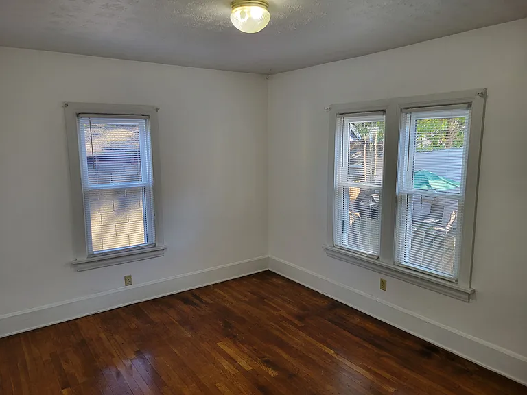 Master bedroom with new windows.