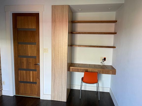 Custom designed bedroom.