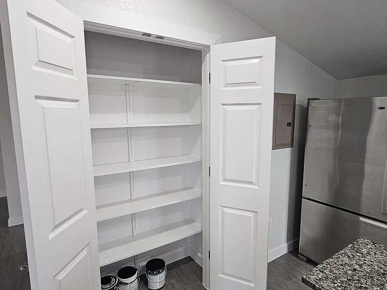 Pantry Closet in Kitchen