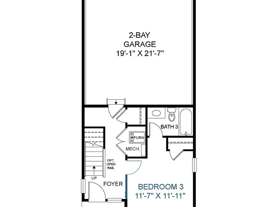 Residence Two Plan, Berkeley Homes at Baseline, Broomfield, CO 80023