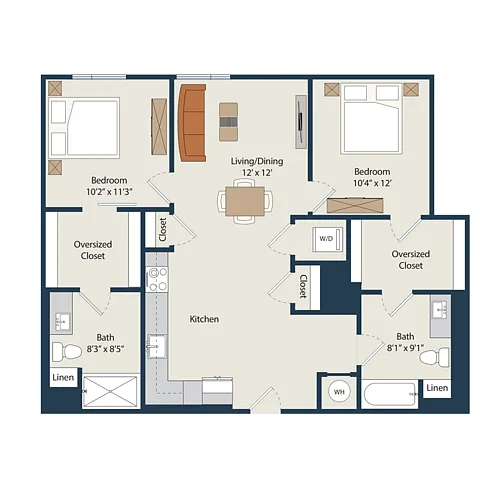 Floor plan B10U