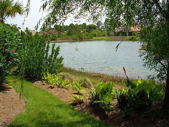 beautiful view of the lake behind