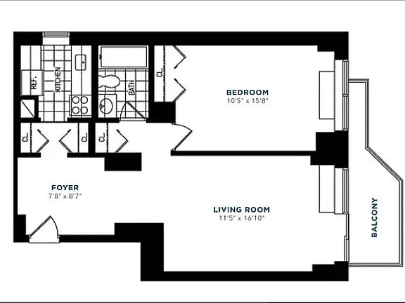 2nd image of 245 E 44th St #6J