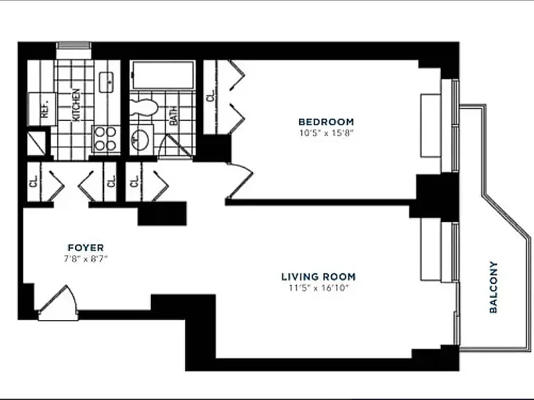 245 E 44th St #6J — Photo 2