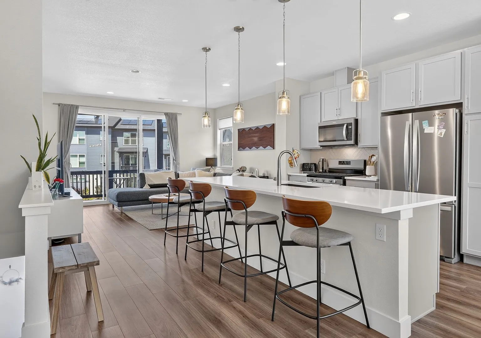 Modern Luxury Townhome | 2 Bed, 2 Bath | 1,400+ Sq. Ft. | 2-Car Garage — Photo 2