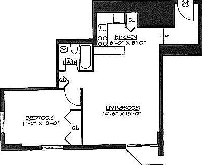 2nd image of 184 Thompson St APT 3M