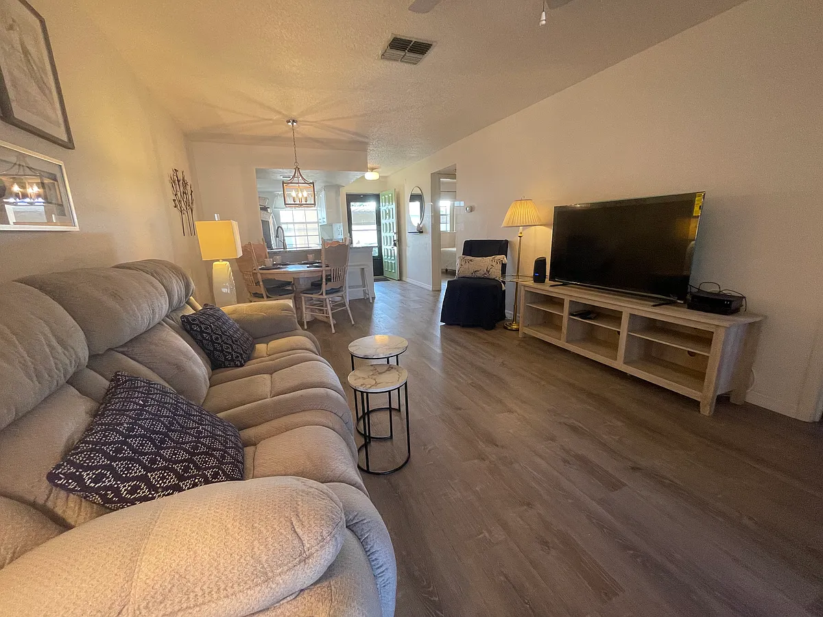 This photo was taken from the back of the condo looking toward the front door. The home has an open concept. - 2465 Northside Dr #1203