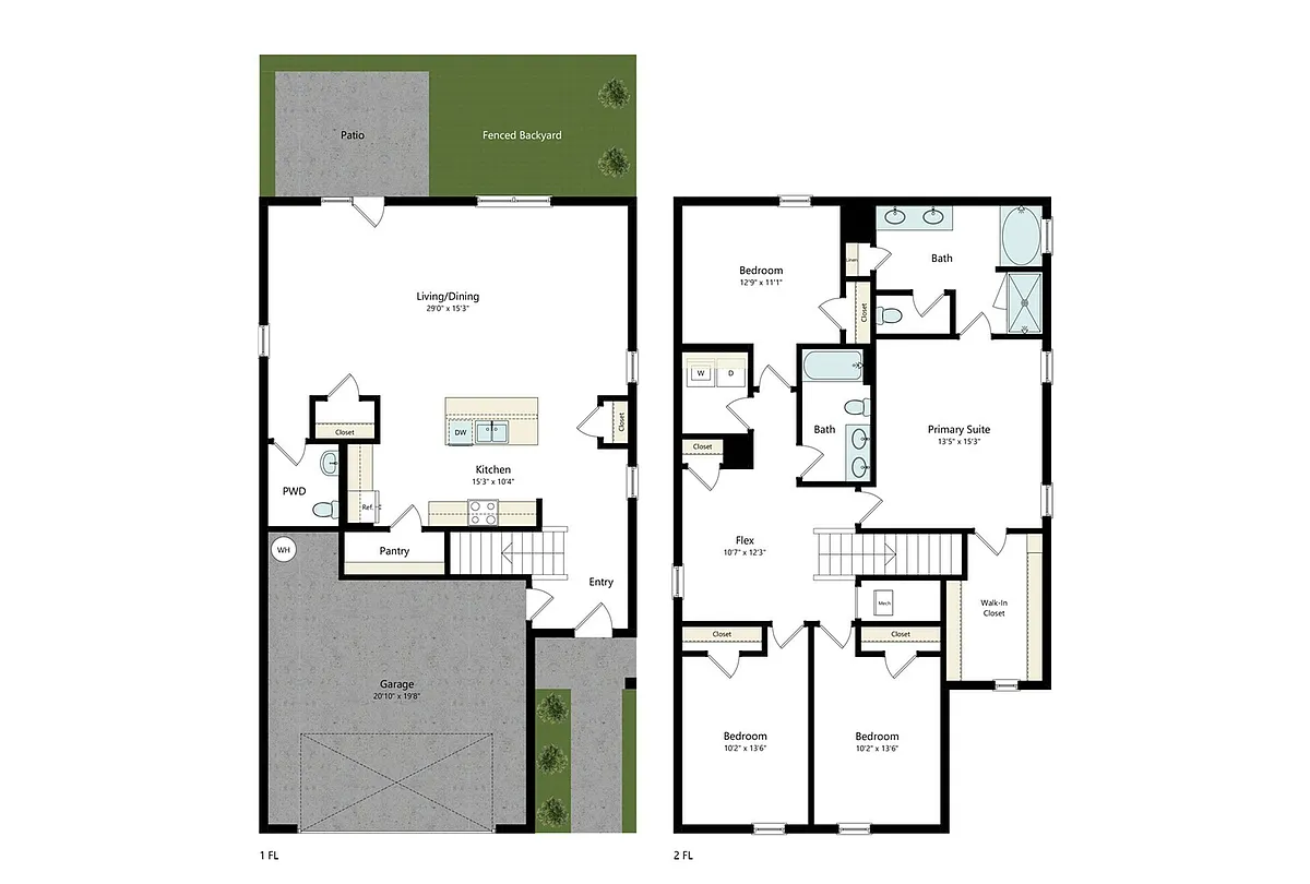 Floor plan Chicory