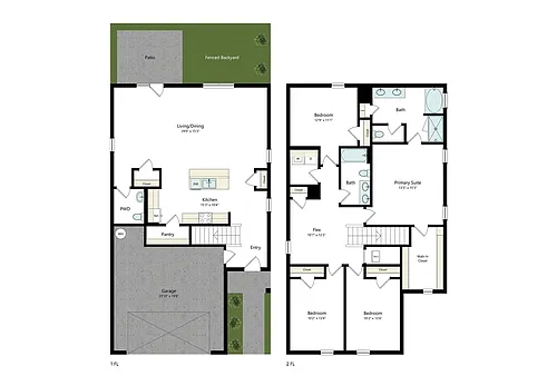 Floor plan Chicory