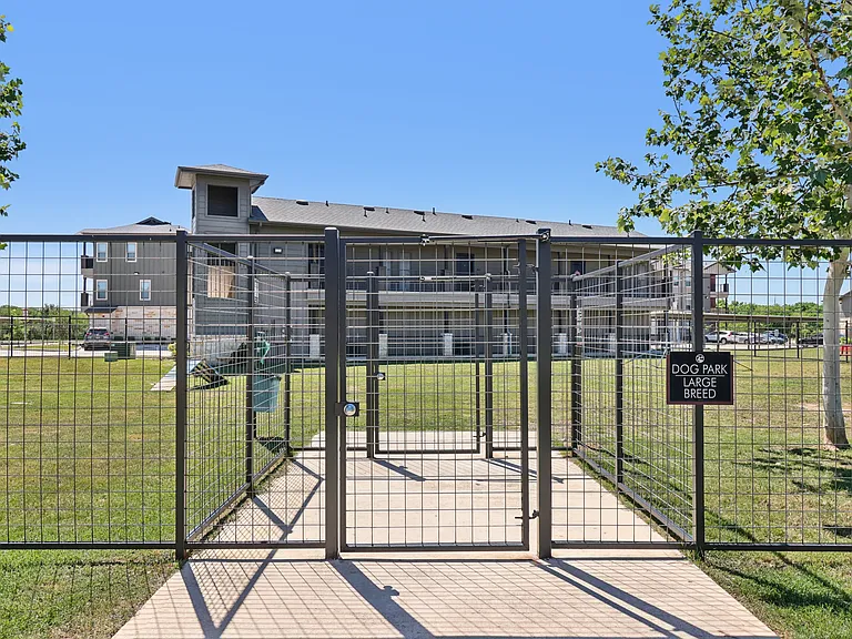 Fenced Dog Park Area