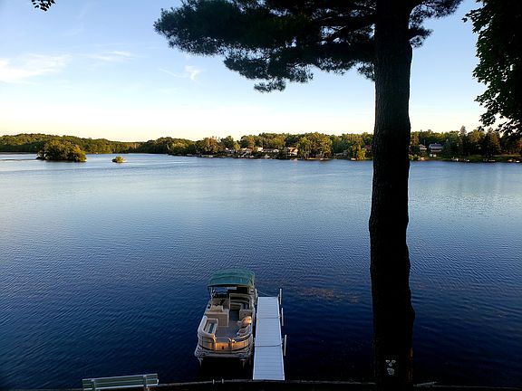 Lake view off upper deck.