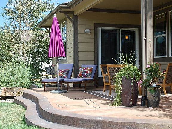 Back patio