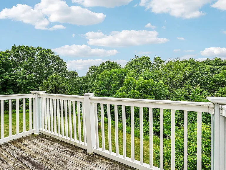 Charming balcony view