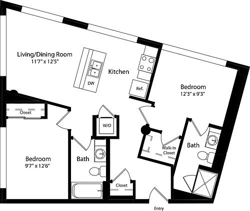 Floor plan B6