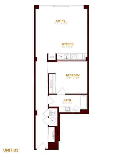 Floor plan B3