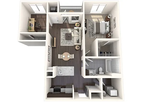 Floor plan D1