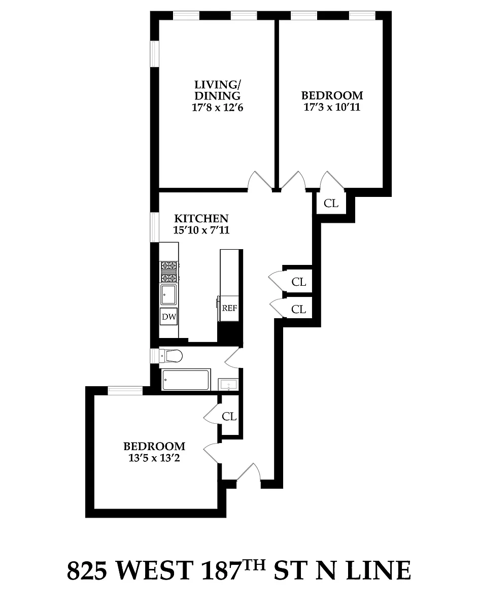Photo 2 of 10 - 825 W 187th St #6N - Manhattan, NY Building Photo - 825 W 187th St #6N
