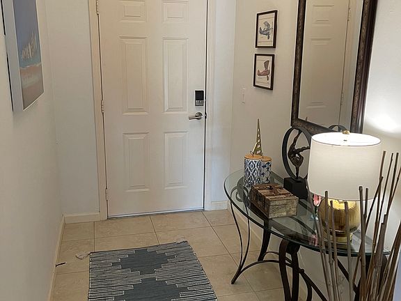 Front door and foyer area