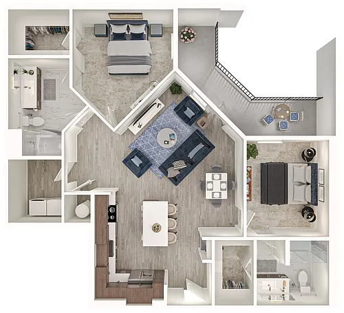 Floor plan B1