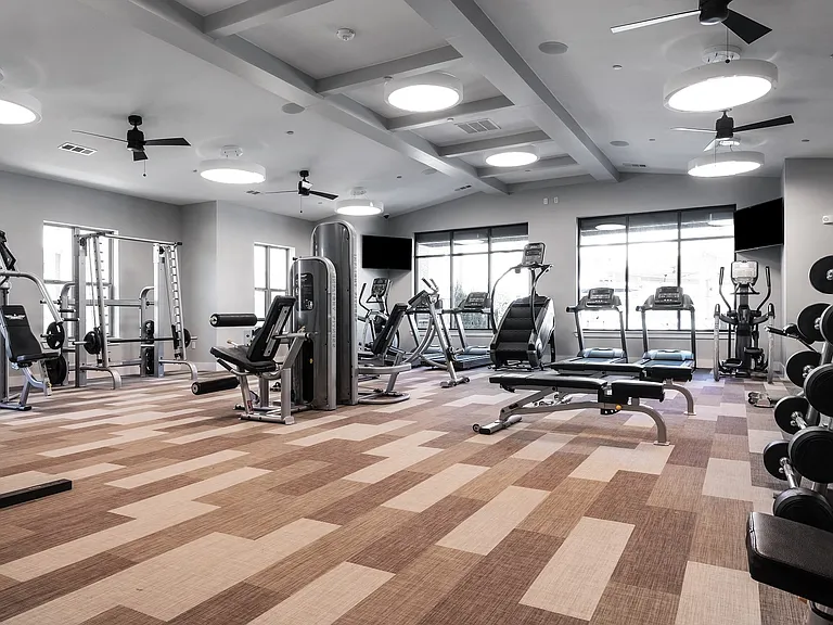 State-of-the-art fitness center offer everything you need to work out without leaving home.