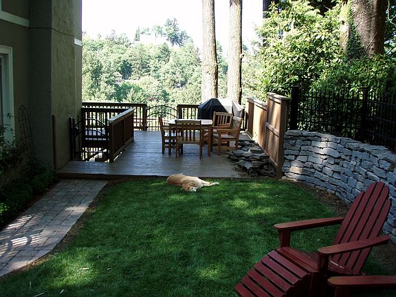 yard and view