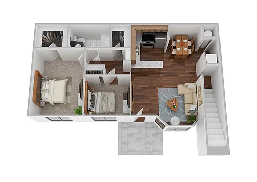 Floor plan The Bungalow