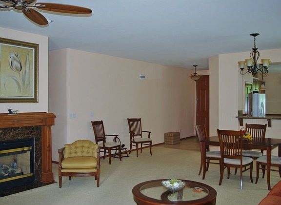 Living room looking to dining room
