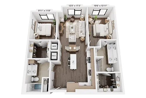 Floor plan B41
