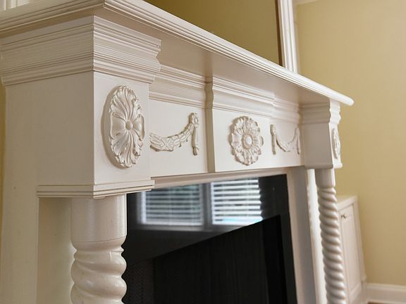 Crown Fireplace with Granite