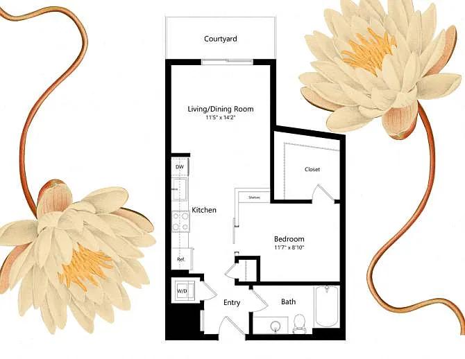 Floor plan S1-C