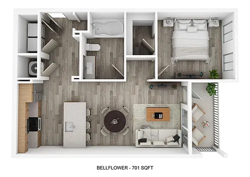 Floor plan Bellflower
