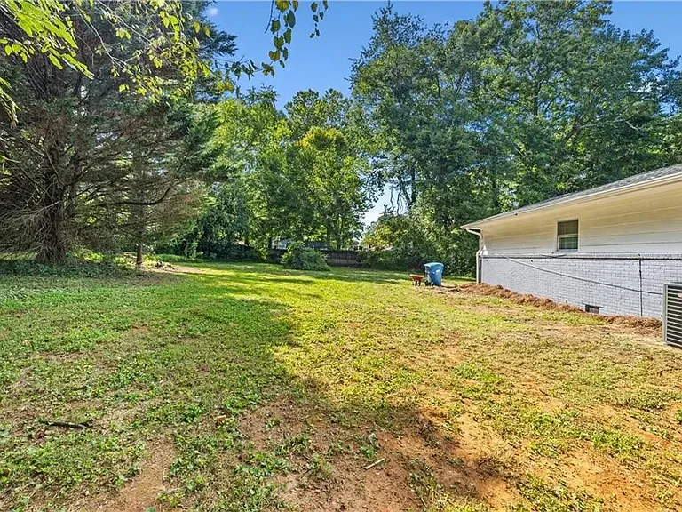 Backyard view (1ACRE).
