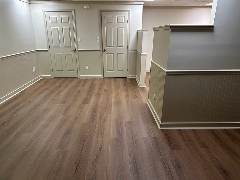 Bedroom has 2 parts, you can make one an office or another living room, or a really big closet.