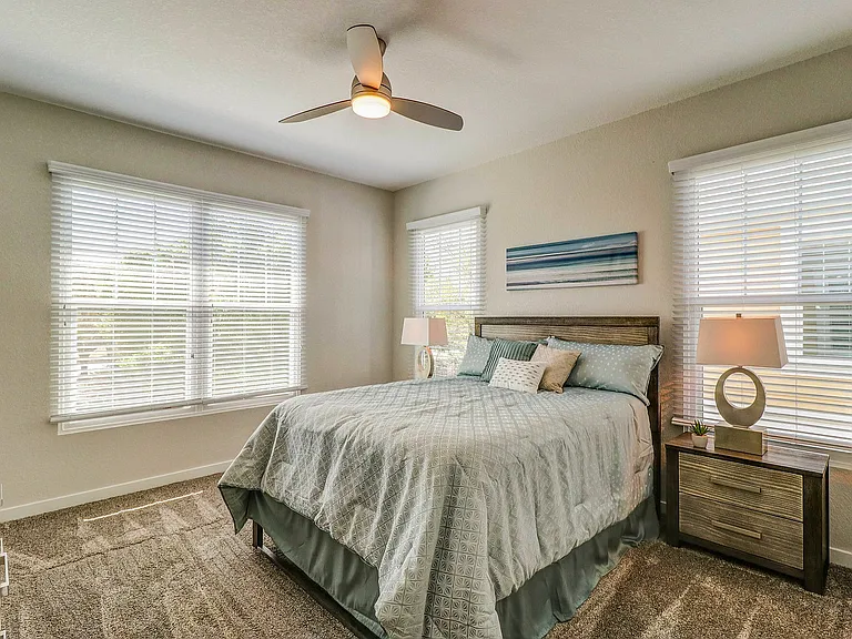 Upscale Palms Bedroom