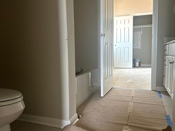 Construction progress - Jack and Jill bath