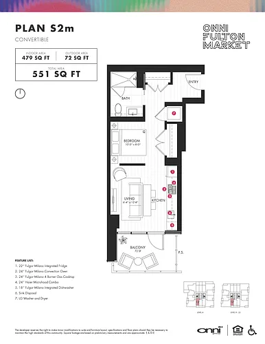 Floor plan Plan S2m