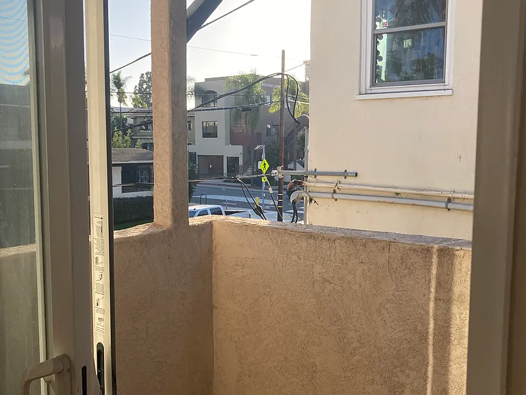 Small Balcony off Living Room