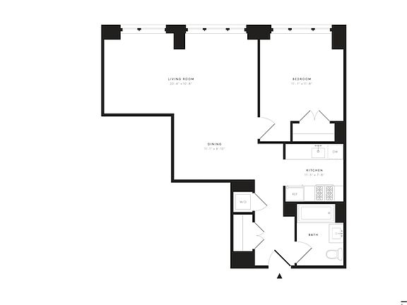 2nd image of 535 W 43rd St S #4H