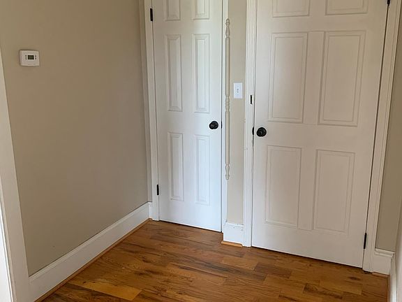 Entry with utility closet