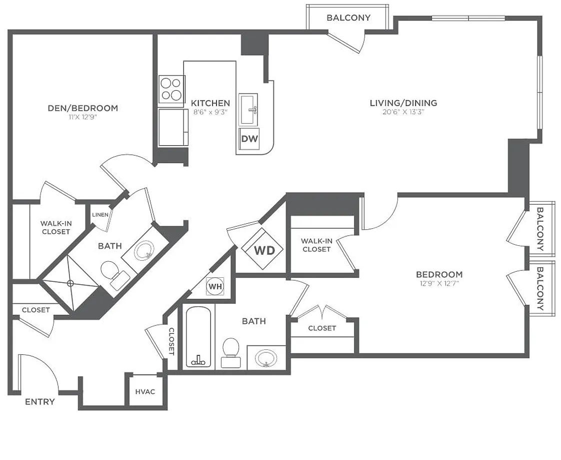 Floor plan B15