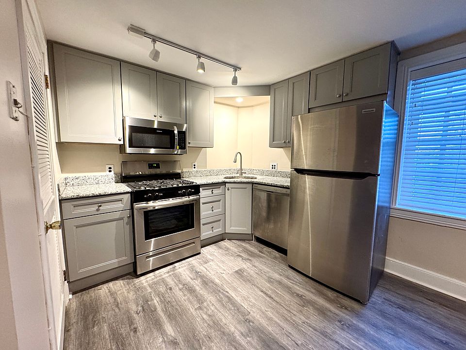 Stainless Steel Frigidaire appliance package with garbage disposal