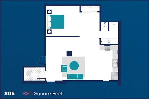 Floor plan 205