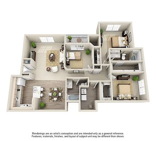 Floor plan Hancock