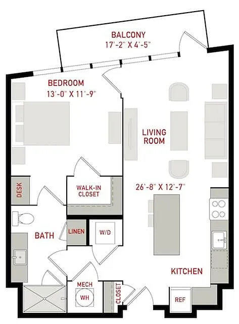 Floor plan The Union