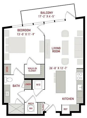 Floor plan The Union