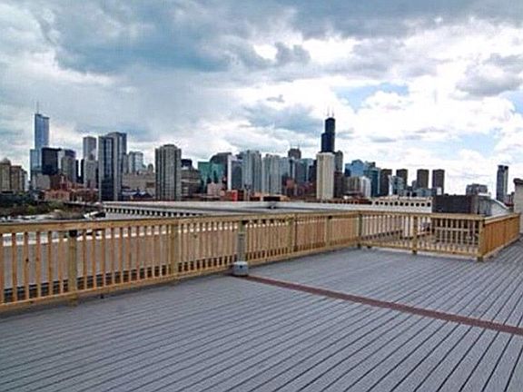Rooftop deck