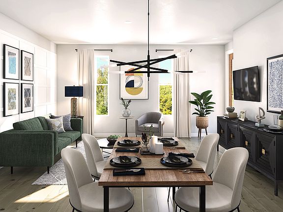 Dining area adjacent to great room