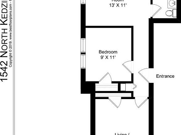 2nd image of 1530-42 N Kedzie Ave #1542-2N
