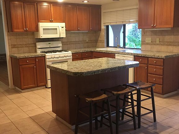 Remodeled kitchen with island