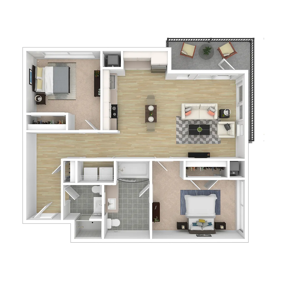 Floor plan B7